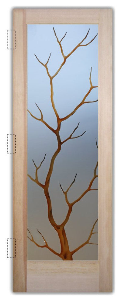 Interior Prehung Door or Interior Slab Door - Branch Out - Douglas Fir...