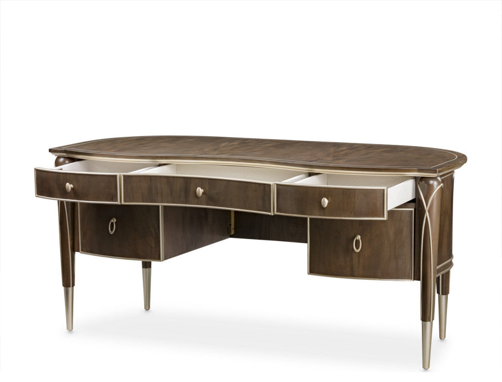 Villa Cherie Desk - Hazelnut