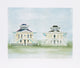"Twin Houses Mississippi" Artwork