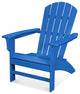 Trex Outdoor Yacht Club Adirondack Chair, Pacific Blue