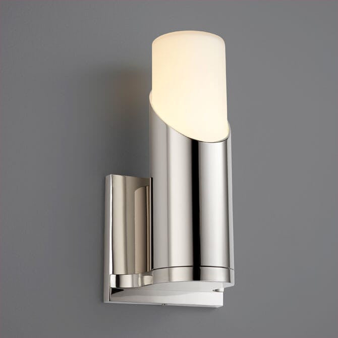 Ellipse Wall Sconce in Polished Nickel