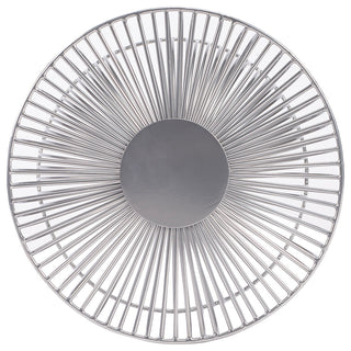 Butler Nicholas Iron Cage Bunching Table, Silver