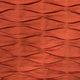 Plutus Red Tucked Solid Color Luxury Throw Pillow, 20"x26"