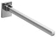 Polished Chrome Hinged Grab Bar, 33.5"x1.8", Loft 0585.001.85
