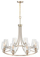Ashford Collection 8 Light 32 in. Modern Gold Chandelier