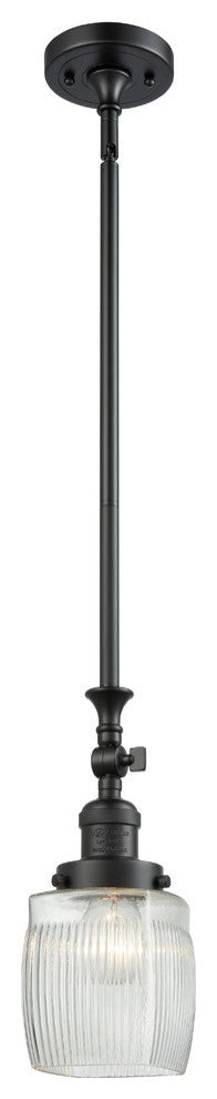 Innovations Lighting 206-Bk-G302-Led 1 Light Dimmable Led 5.5" Mini Pendant