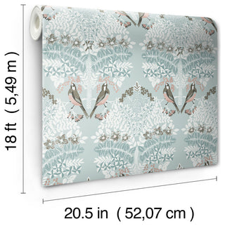 Blue Multi Otis Peel & Stick Wallpaper