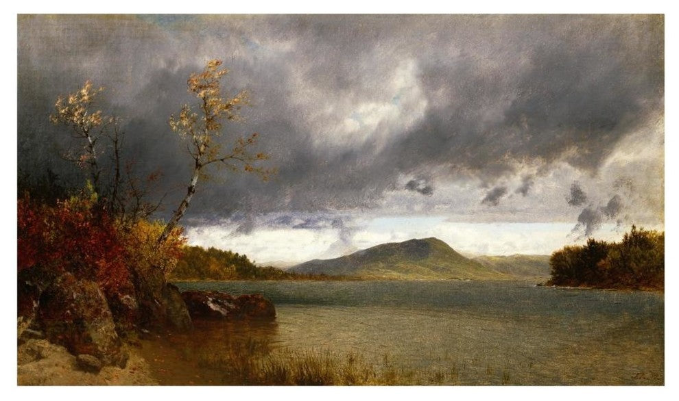 "Lake George, 1870" Digital Paper Print by John Frederick Kensett, 46"x28"