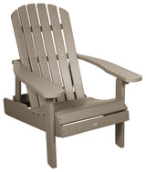 Cape Folding and Reclining Adirondack Chair, Cabana Tan