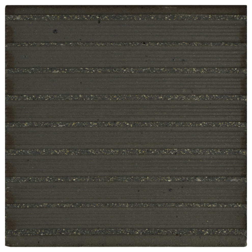 Quarry Bullnose Black Ceramic Floor and Wall Trim
