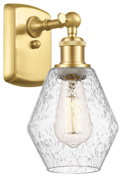 Innovations 516-1W-SG-G654-6-LED 1-Light Sconce, Satin Gold