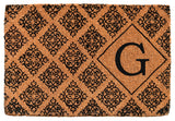 Regency Monogram Doormat, 24"x36"x1.5", G