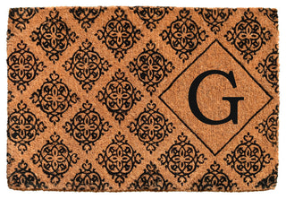 Regency Monogram Doormat, 24"x36"x1.5", G