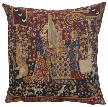 Hearing II Belgian Cushion Cover