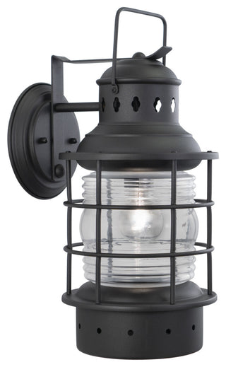 Hyannis 8" Outdoor Wall Light Textured Black