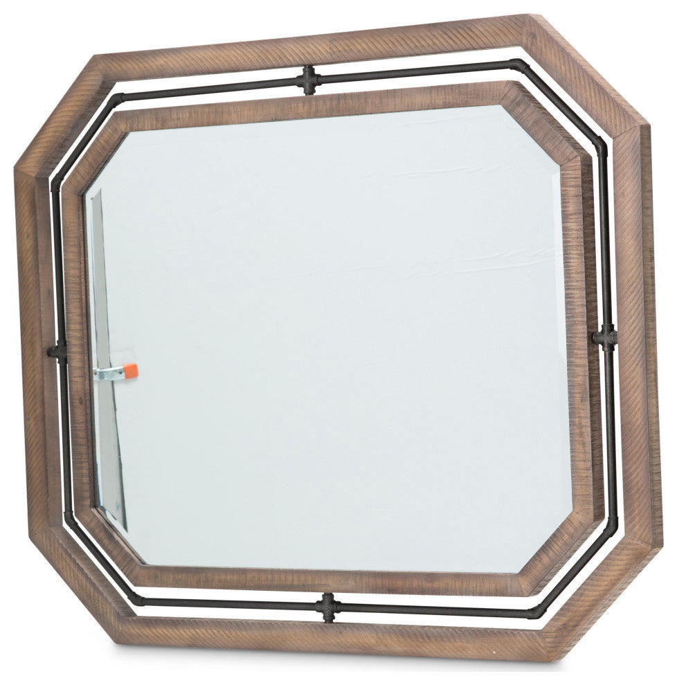 Crossings Octagonal Sideboard Wall Mirror - Reclaimed Barn
