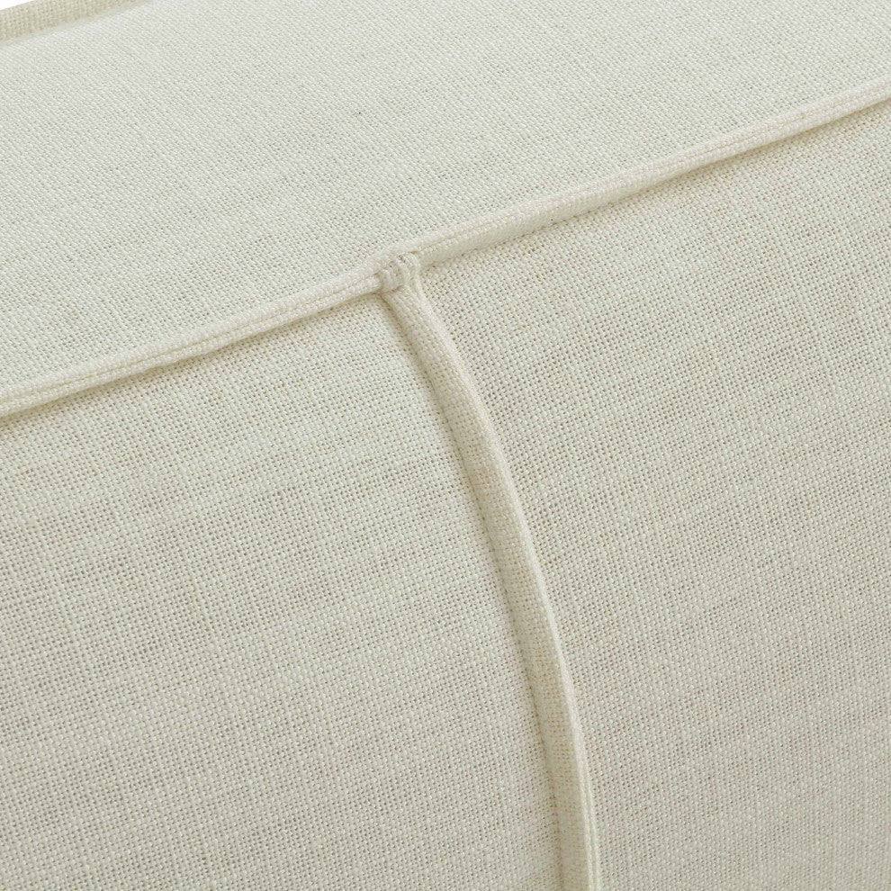Olafur Upholstered Sofa, Cream Linen