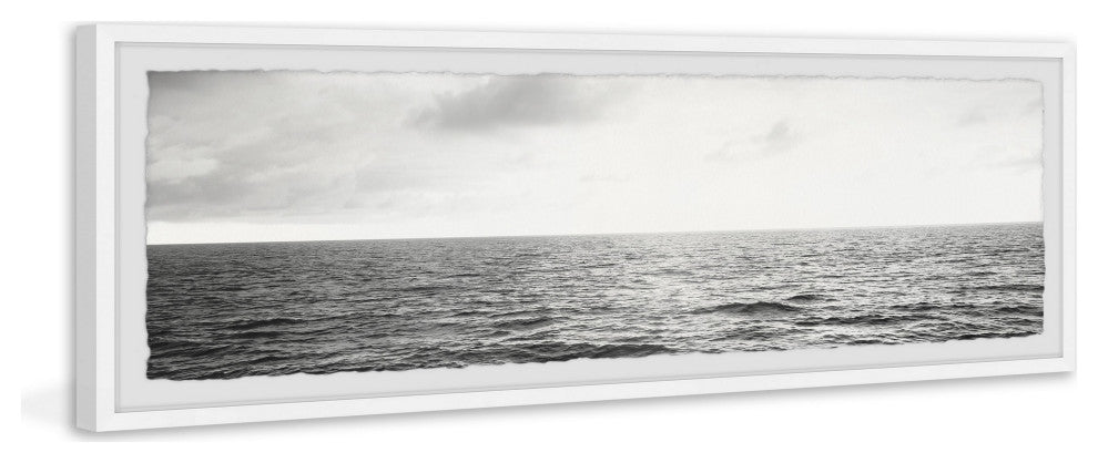 "Voice of the Sea" Framed Painting Print, 45x15