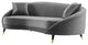 Sofa, Velvet, Gray, Modern, Living Lounge Room Hotel Lobby Hospitality