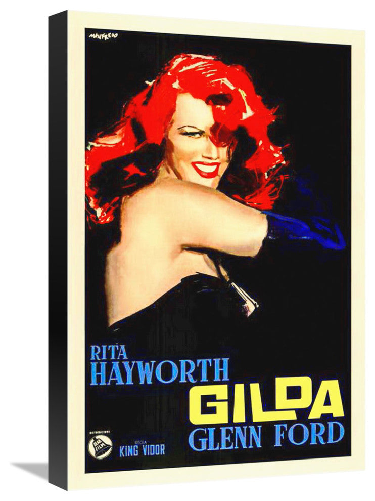 "Gilda" Stretched Canvas Giclee by Hollywood Photo Archive, 15x22"