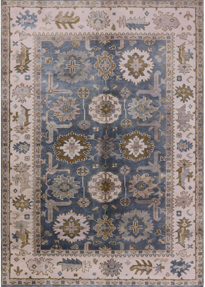 Ahgly Company Indoor Rectangle Mid-Century Modern Area Rugs, 7' x 9'