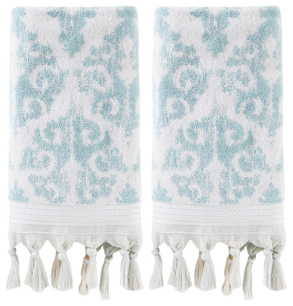Mirage Fringe Hand Towel, Set of 2
