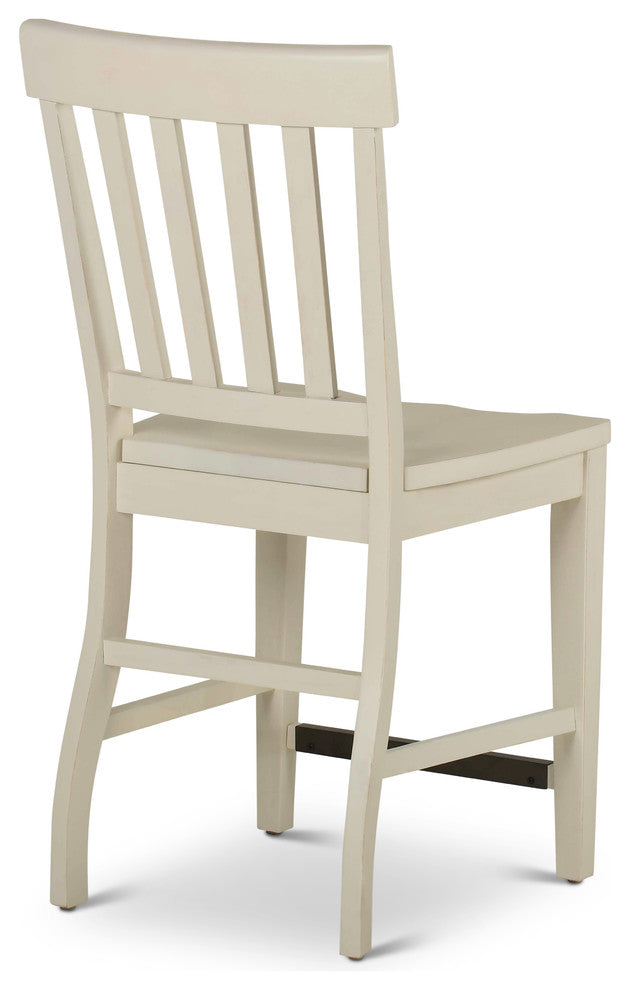 Cayla Counter Chairs, Set of 2, White