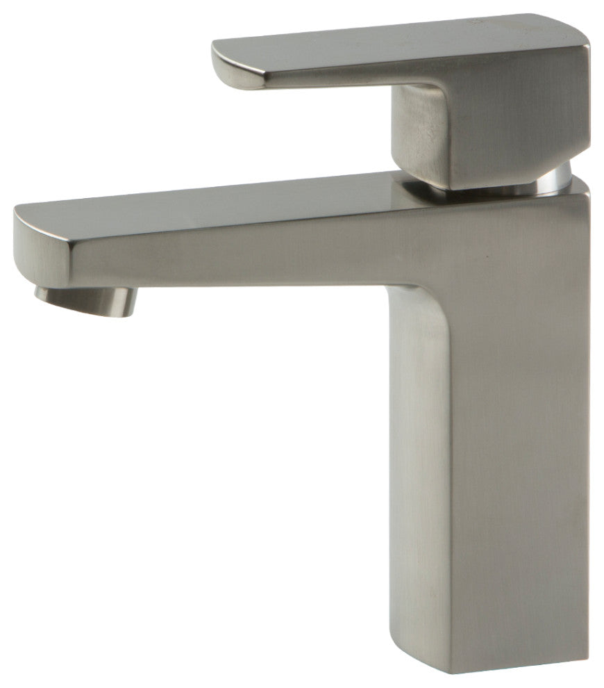 Safire Lav Faucet, Brushed Nickel