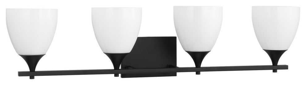 Toffino 4 Light Bath, Midnight Black