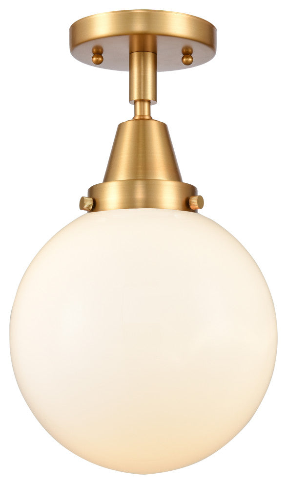 INNOVATIONS LIGHTING 447-1C-SG-G201-8-LED Beacon Flush Mount