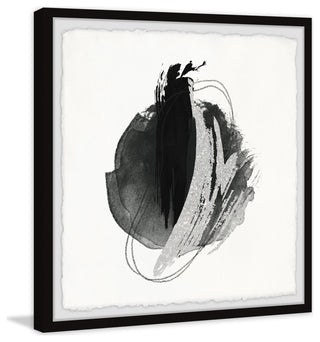 "Marked Shadows" Framed Painting Print, 18x18
