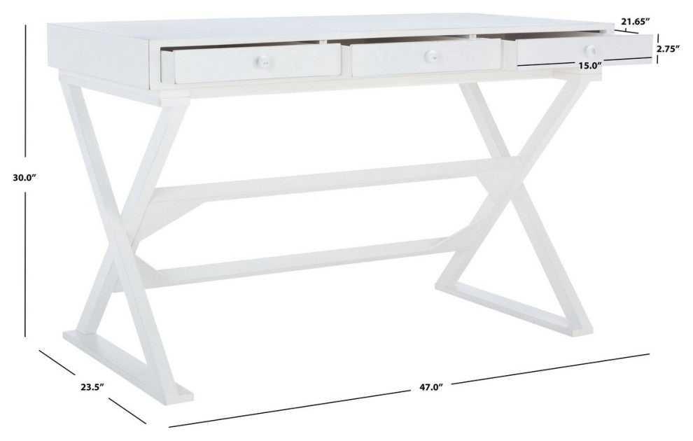 Safavieh Gilbert Desk, White