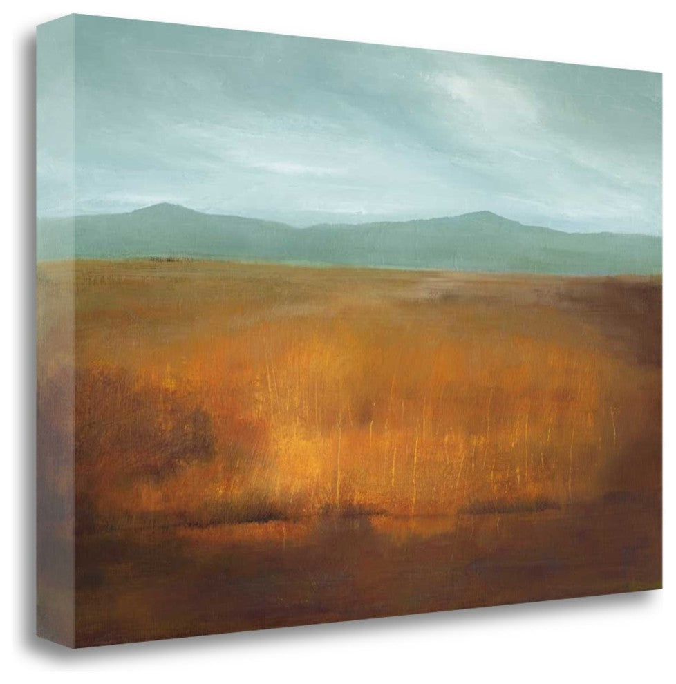 "Last Light" By Caroline Gold,Ready to Hang Giclee Print on Gallery Wrap Canvas