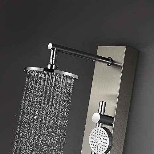 Fontana Ermanno Full Body Shower Massage Panel With Rain Shower Head