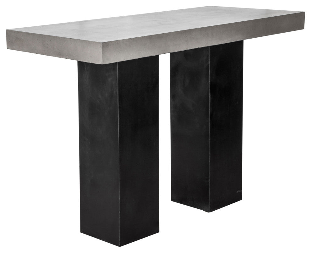 First of A Kind Lithic Outdoor Bar Table