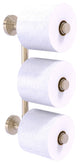 Waverly Place 3 Roll Reserve Roll Toilet Paper Holder, Antique Pewter