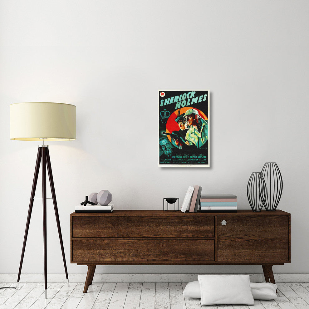 "Sherlock Holmes" Stretched Canvas Giclee by Hollywood Photo Archive, 20x30"