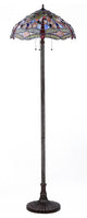 3-Light Dragonfly Floor Lamp