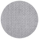 Ahgly Company Indoor Round Mid-Century Modern Area Rugs, 8' Round