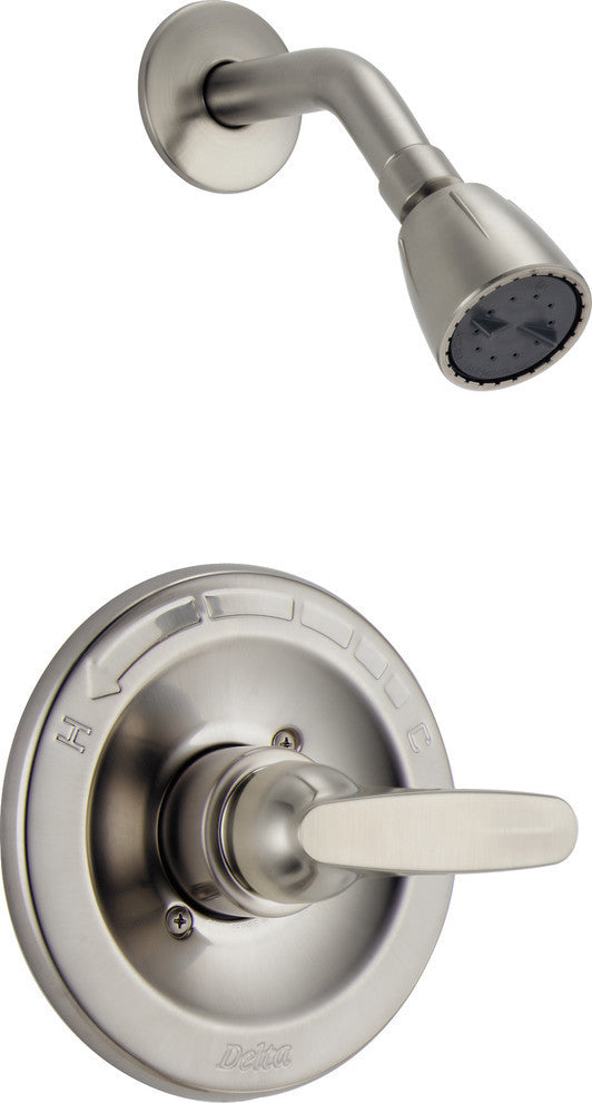Delta Foundations Monitor 13 Series Shower Trim, Stainless, BT13210-SS
