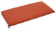 45"x19" Outdoor Spun Polyester Loveseat Cushion, Cinnamon