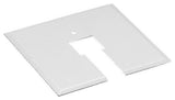 WAC Lighting Junction Box Plate for Track, White