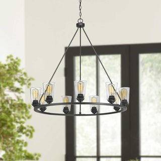 Debut 9-Light Chandelier, Graphite