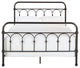 Maverick Rustic Metal Bed, Dark Bronze, Full