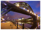 Bridges over River Tyne Newcastle, Cityscape Canvas Art Print, 40"x30"