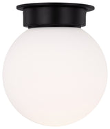 Nodes 1-Light Flush Mount, Midnight Black