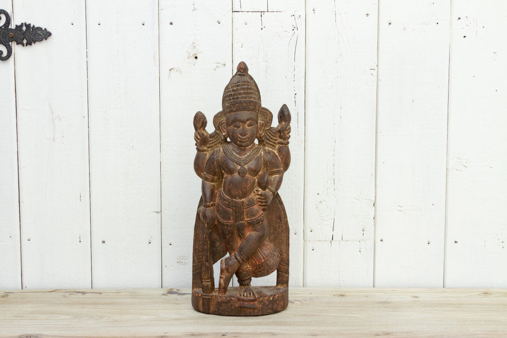 Mid 20th Century Indian Jaya Statue