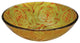 Tempered Glass 1/2" Thick, 16.5" Diameter, 5.5" With Chrome Pop-Up Drain