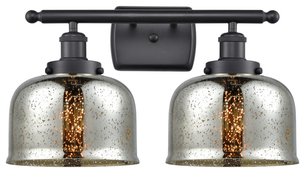 Innovations 916-2W-BK-G78-LED 2-Light Bath Vanity Light, Matte Black