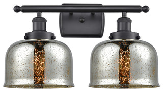 Innovations 916-2W-BK-G78-LED 2-Light Bath Vanity Light, Matte Black